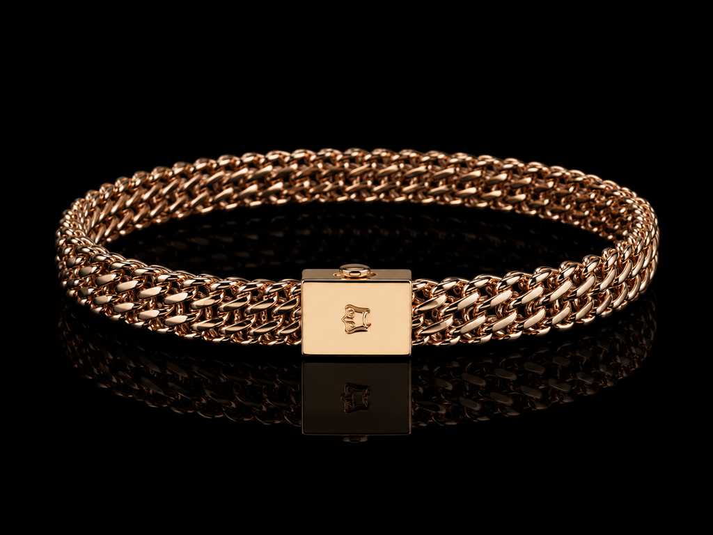 Men's Bracelet 18K Gold