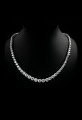 Le Elegante 15 Ct Diamond Tennis Neclace