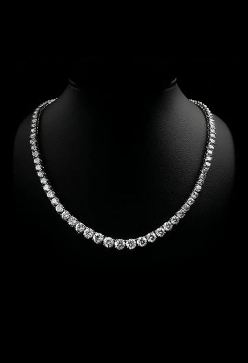 Le Elegante 15 Ct Diamond Tennis Neclace